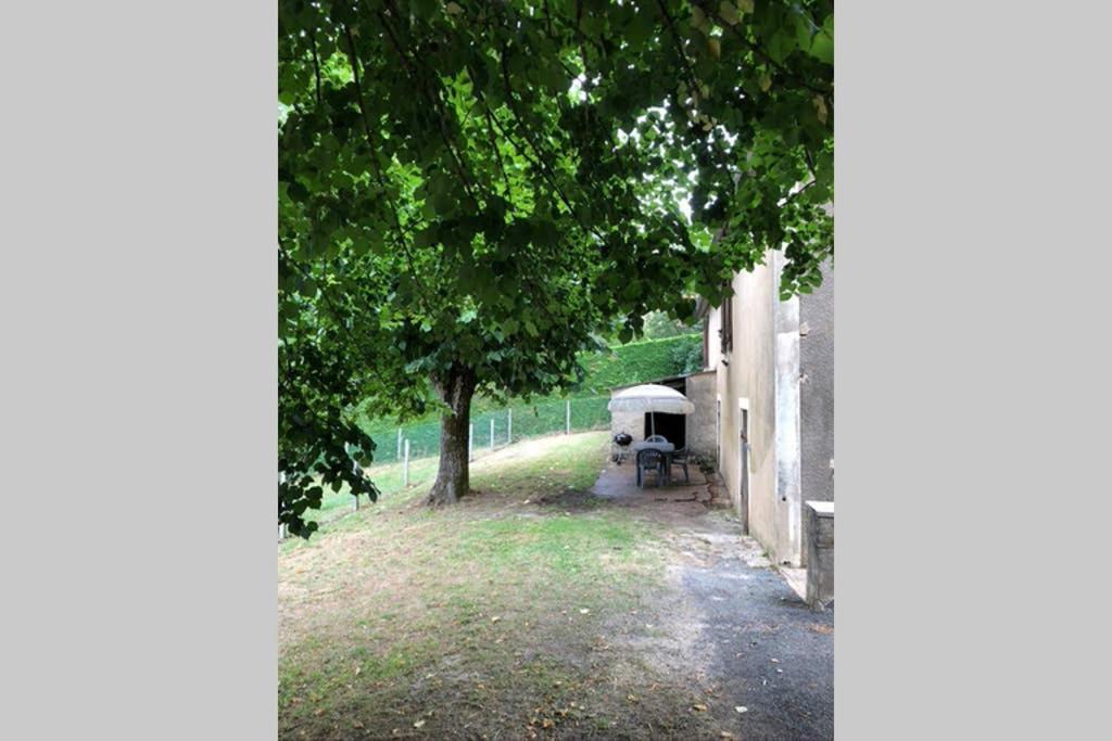 Pays-de-Belvès. Maison entre campagne et village. Extérieur photo